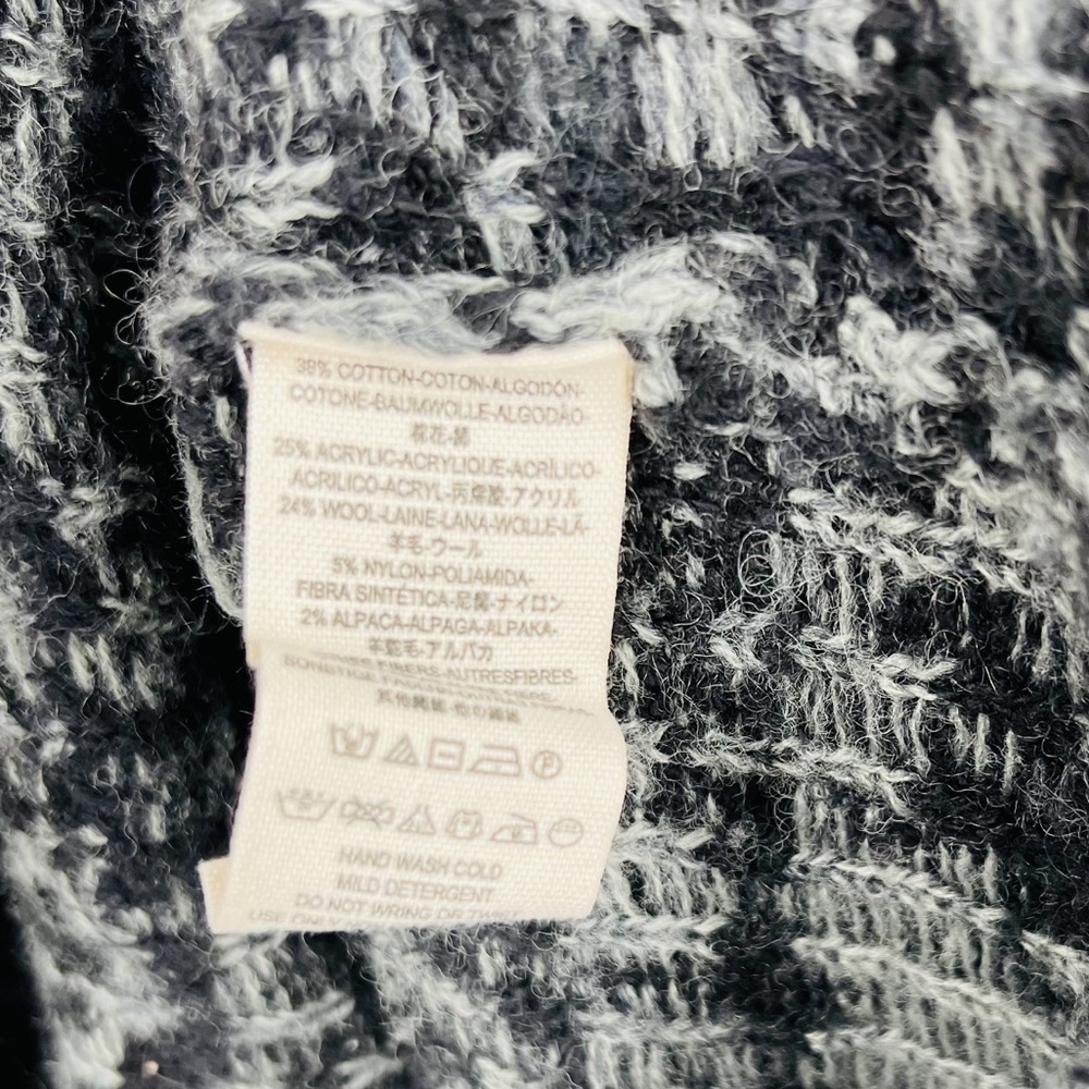 ✨NWT Free People Oversized Slouchy Boho Fuzzy Wool Alpaca Hooded Grunge Sweater - Picture 16 of 16